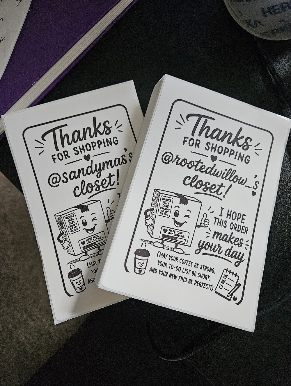 Thank You 4x6 Stickers - 100ct - Picture 4 of 4